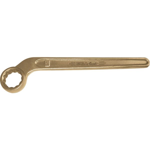 Ega Master CURVED SINGLE END RING WRENCH 22 MM NON SPARKING  Al-Bron 74069